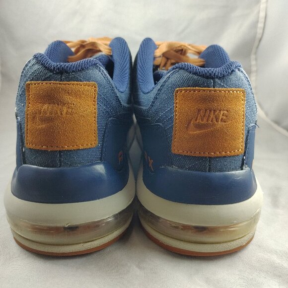 Nike Air Max LTD Shoes Denim Model 695484-448 Blue Jean Gum Bottom Men’s Size 11 - Picture 4 of 9